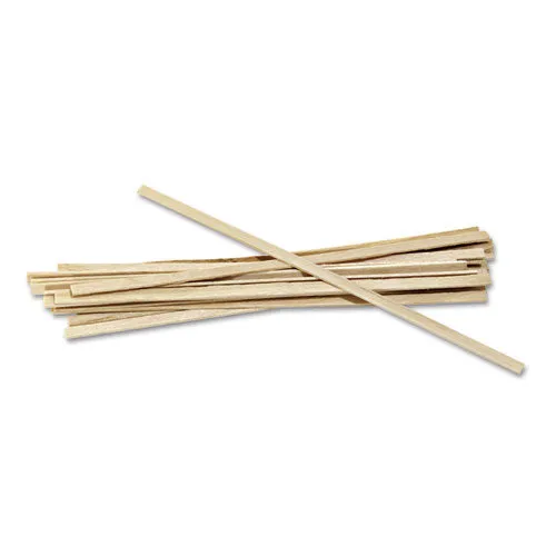 AmerCareRoyal Wood Coffee Stirrers 5.5" 10,000/Case