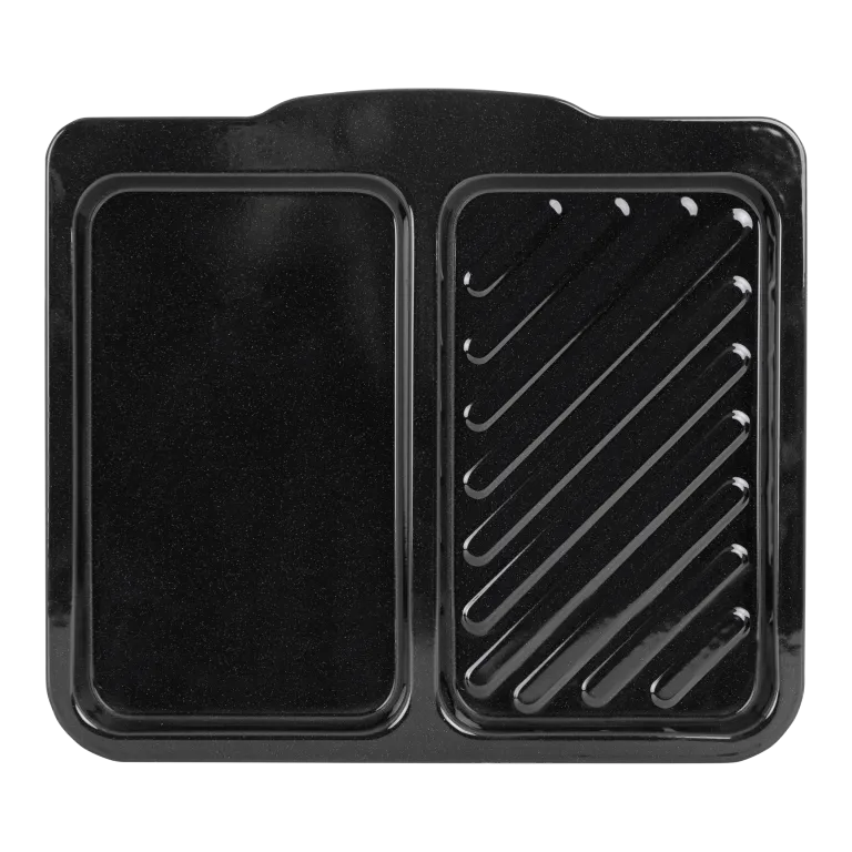 0sEnamel-06mm-Handled-Dual-Oven-Tray-Black-1