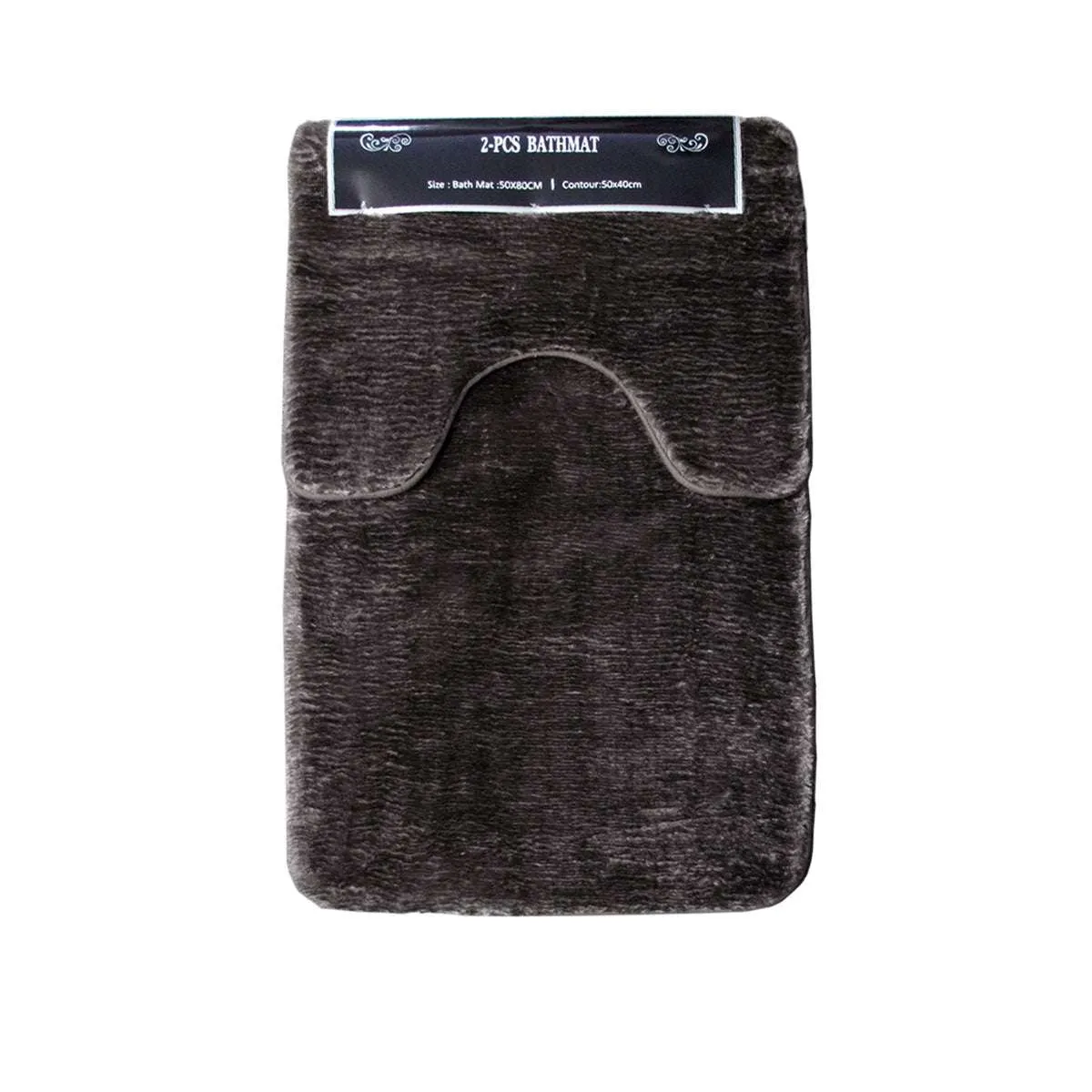 0u2-Pce-Sorrento-Plush-Quality-Non-slip-Rubber-Back-Bath-Mat-Set-Mink