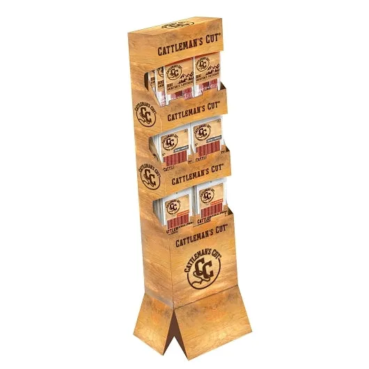 Cattlemans Cc Mixed 2.75Oz/3Oz Stick Tower 16 Old Fash; 16 Dble Smoke; 12 Hunters Sausage 44/Case