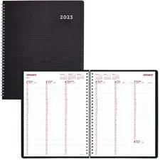 4bDuraflex-Weekly-Planner-11-X-85-Black-Cover-12-month-jan-To-Dec-2023