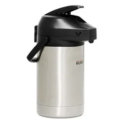 2.5 Liter Lever Action Airpot, Stainless Steel/black