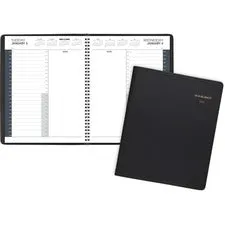 4k24-hour-Daily-Appointment-Book-11-X-85-Black-Cover-12-month-jan-To-Dec-2023