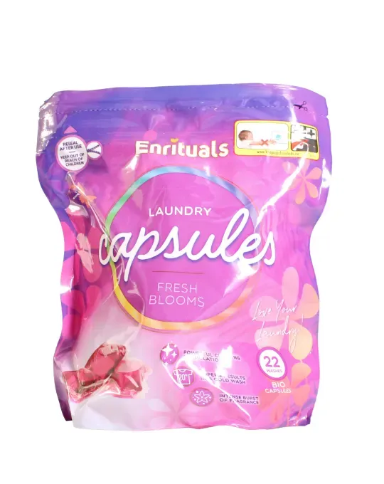 Enrituals Laundry Capsules Bio Fresh Blooms 22 Washes