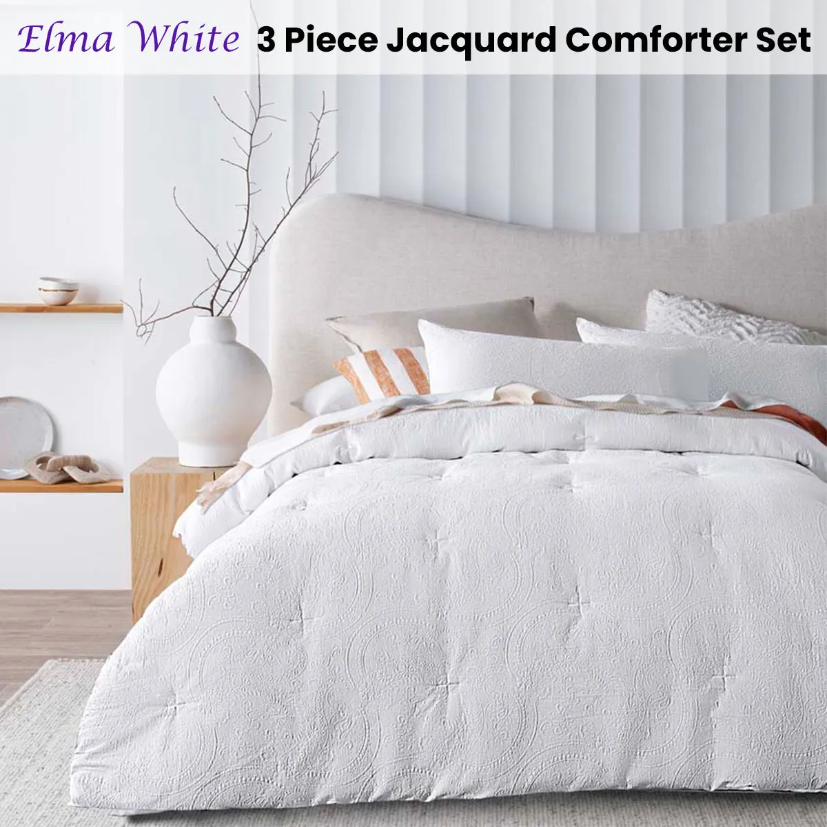 5eAccessorize-Elma-White-Jacquard-3-Piece-Comforter-Set-King_1