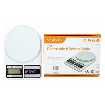 Kingavon 7kg Electronic Kitchen Scales
