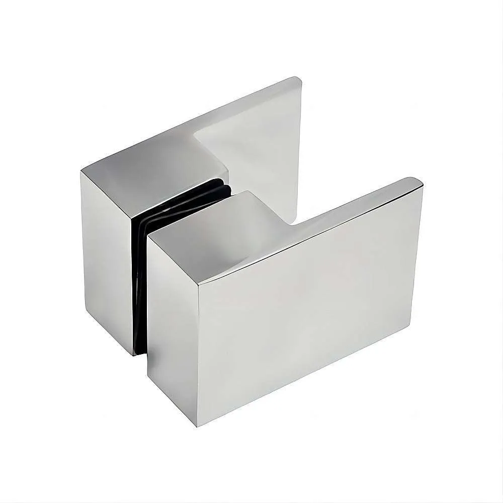 6cBrass-Shower-Door-Square-double-pull-Handle-in-Chrome-1