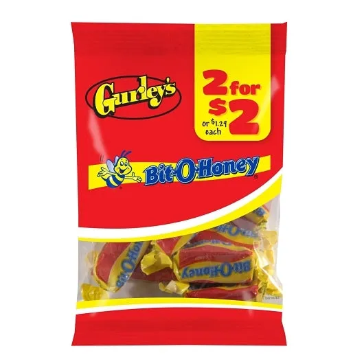 2 For $2 Bit-O-Honey Bag-2 Each-12/Case
