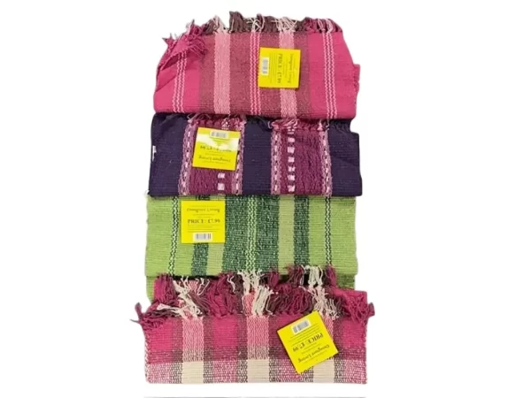 Ethinic Hand Woven Rug 95cm x 50cm Asst (Made in India)