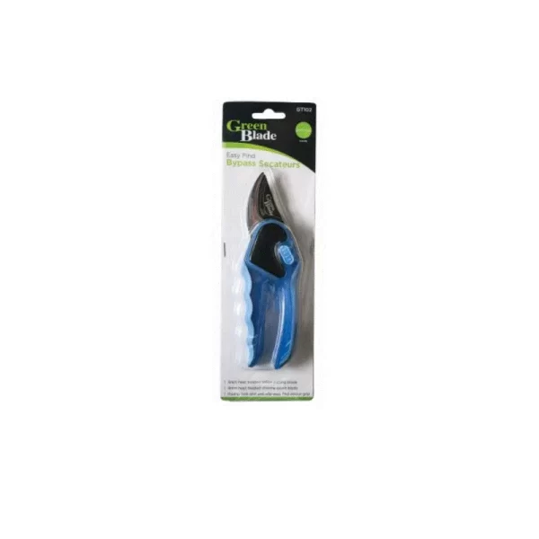 Green Blade Easy Find Bypass Secateurs
