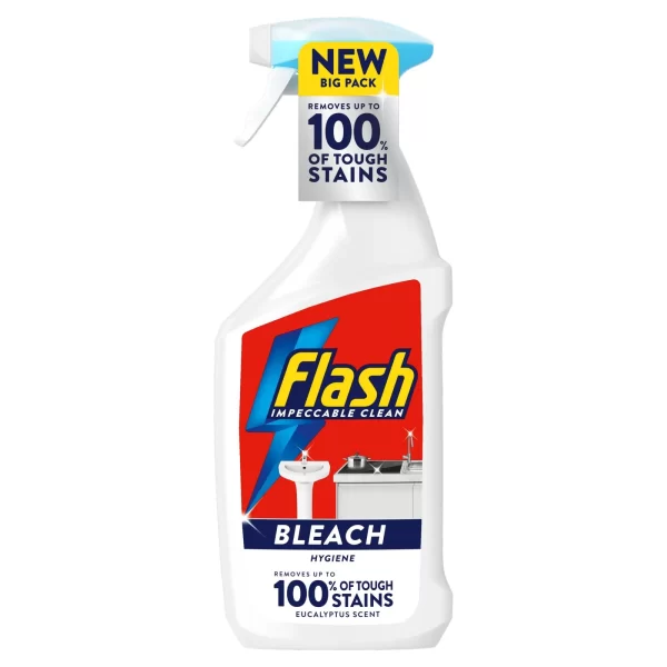 Flash Spray With Bleach Hygiene 800ml | Affordable & Durable