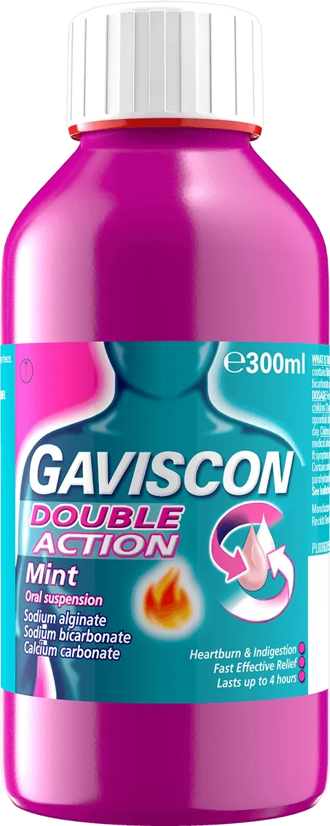 Gaviscon Double Action Mint Oral Suspension 150ml