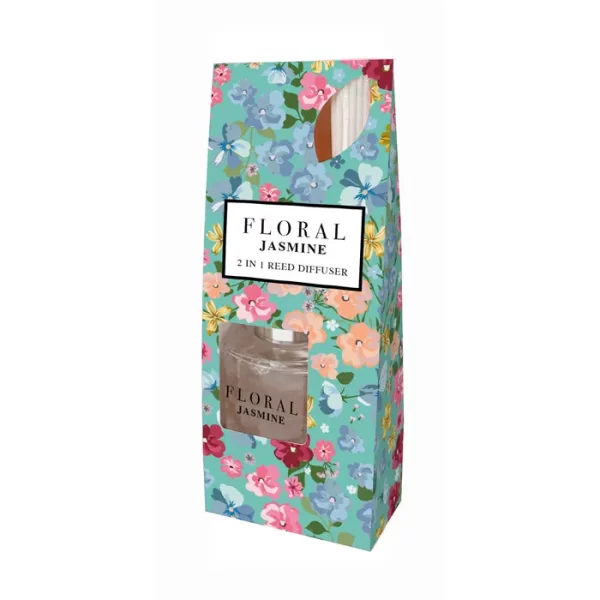 24 x Floral Reed Diffuser 30ml - Jasmine