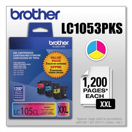 9hBrother-Lc1053pks-Innobella-Super-High-yield-Ink-1200-Page-yield-Cyan-magenta-yellow