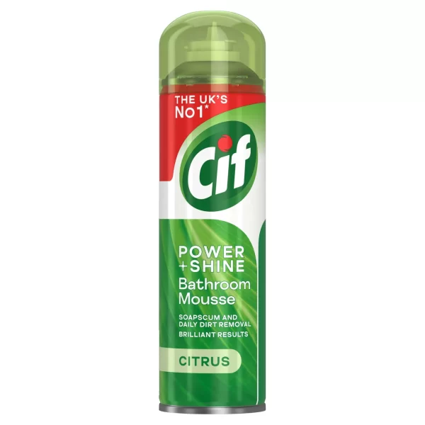Cif Power + Shine Bathroom Mousse 500ml | Affordable & Durable