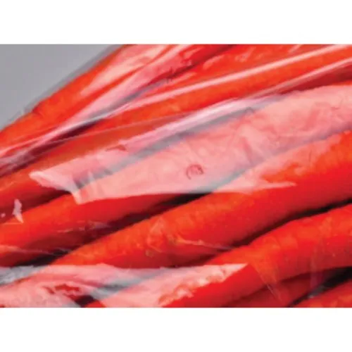 18" X 6" 0.9 Mil Clear Ldpe Hole Vented Bag 1000/Case