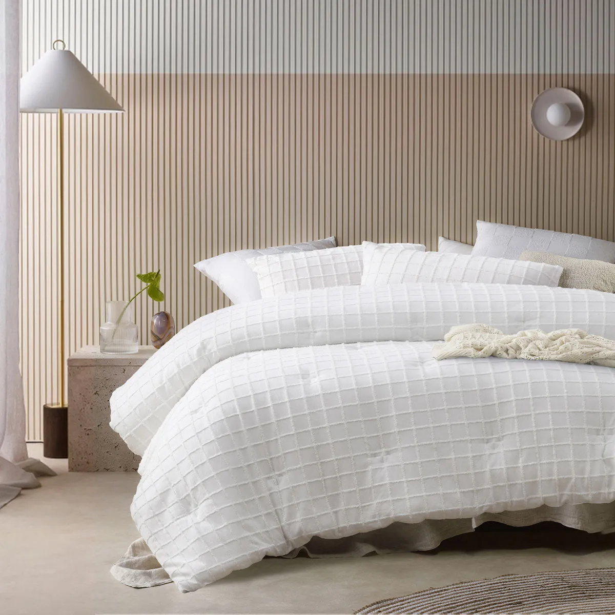 9zVintage-Design-Homewares-3-Pcs-Parquet-White-Comforter-Set-Queen-1