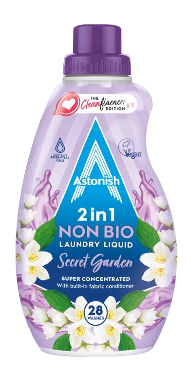 Astonish 2 in 1 Non Bio Laundry Liquid 28Washes 840ml