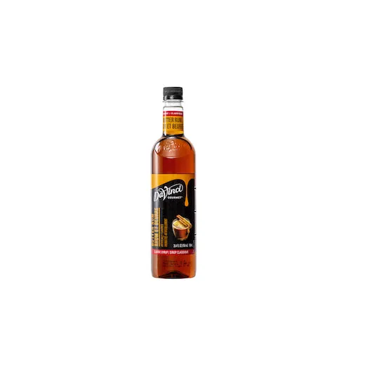 Davinci Gourmet Gourmet Butter Rum Syrup-750 Milliliter-4/Case