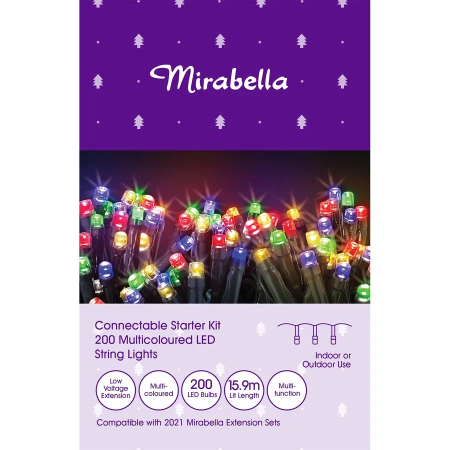 3uMirabella-Christmas-Low-Voltage-Extension-200-LED-String-Lights-Multicoloured