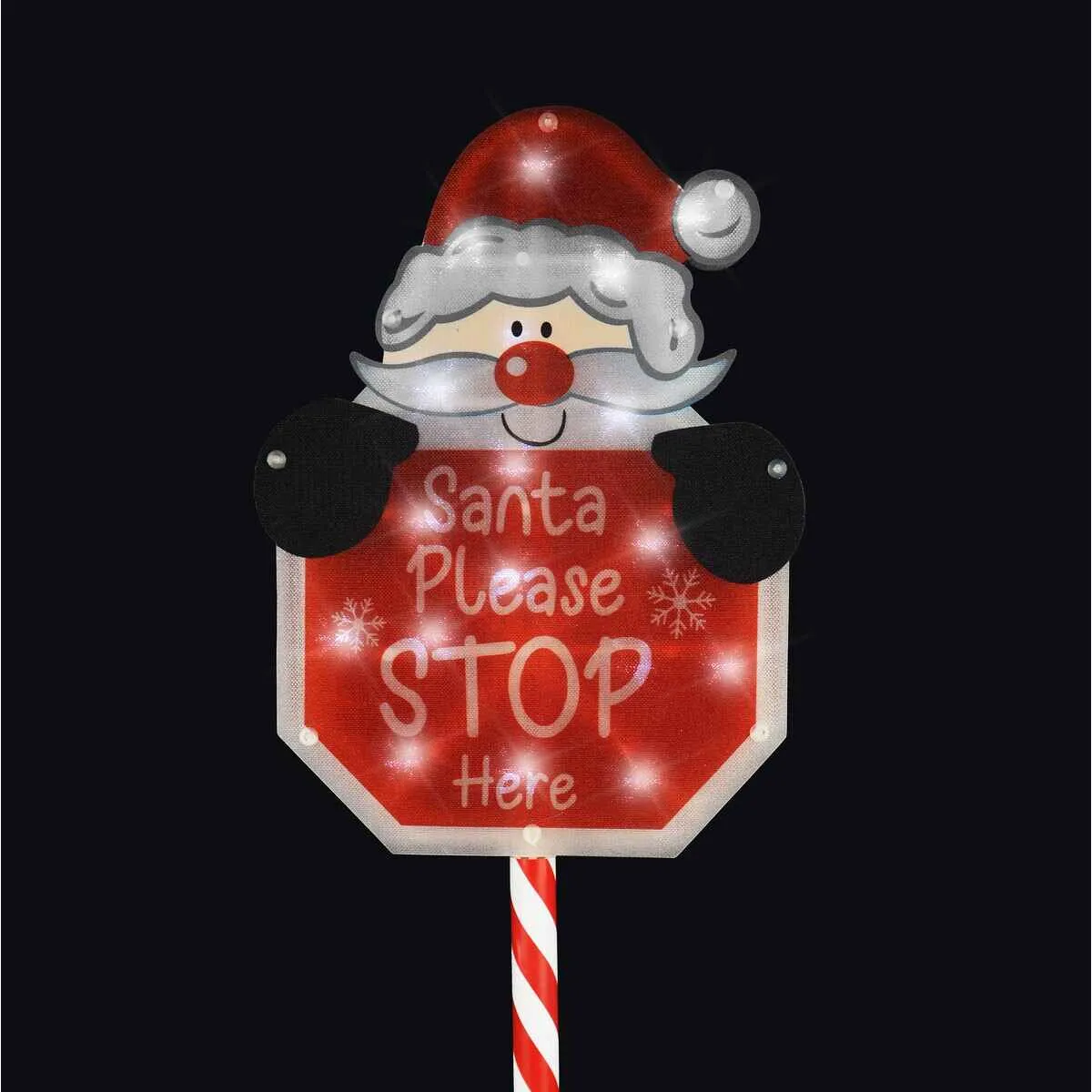 5gMirabella-Christmas-Solar-Powered-18-LED-Santa-Stop-Here-Garden-Stake-Cool-White_1