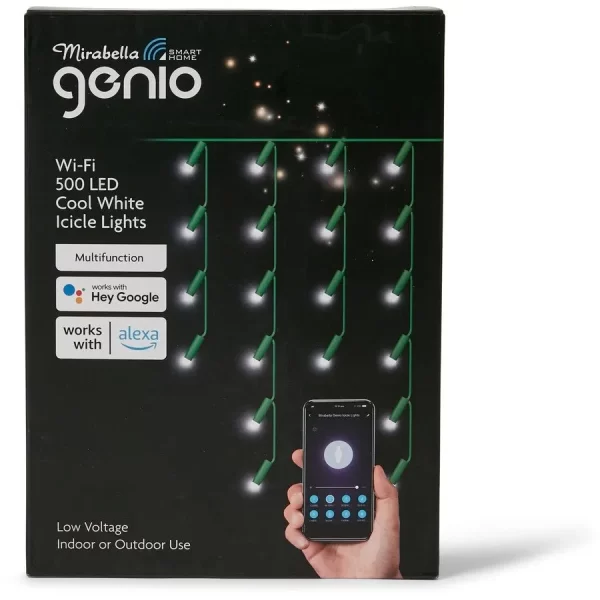 Mirabella Christmas Genio Wi-Fi 500 Lights - Icicle
