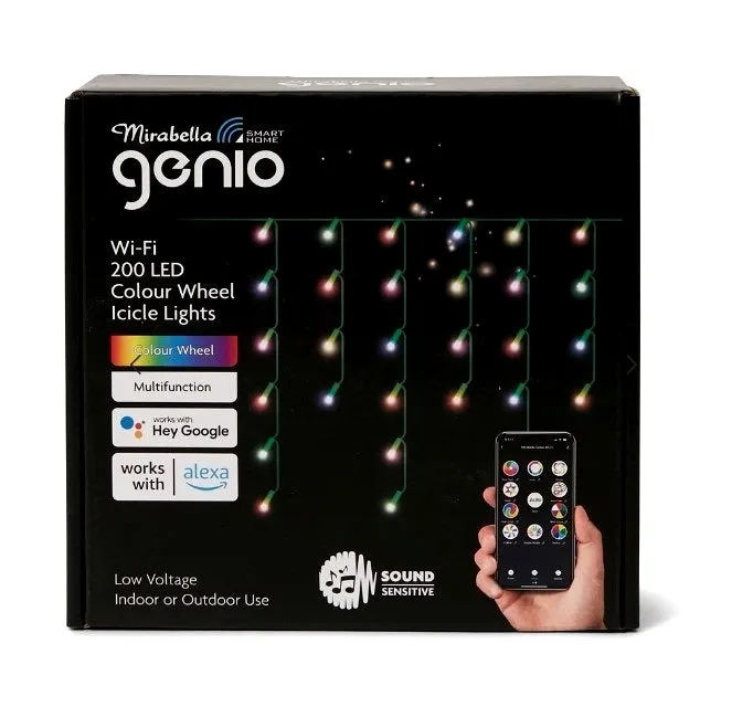 7xMirabella-Christmas-Genio-Wi-Fi-200-LED-Colour-Wheel-Icicle-Lights-Multi
