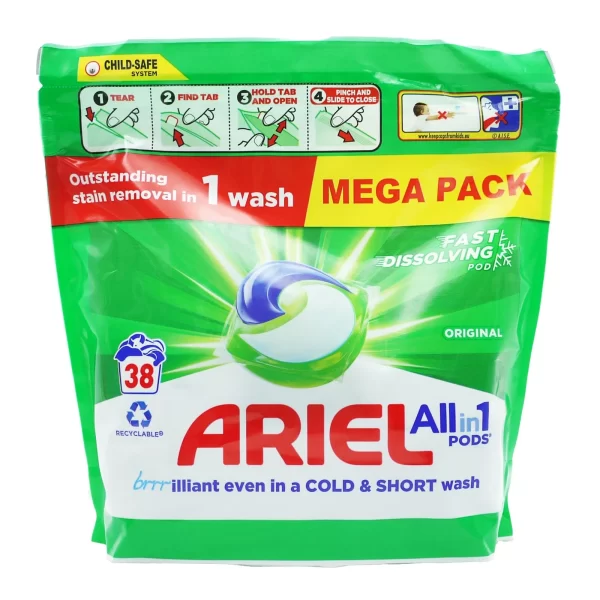 Best Ariel Original All In 1 Pods 38 Washes